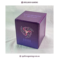 Riftbound: League of Legend TCG: Kasai Deck Box - Display Window - Fits 80 Cards -  English