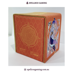 Riftbound: League of Legend TCG: Fiora Deck Box - Display Window - Fits 80 Cards -  English