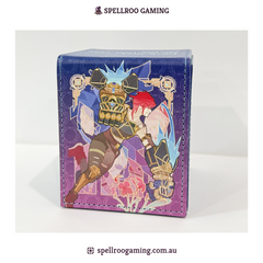 Riftbound: League of Legends TCG: Vi Deck Box - Display Window - Fits 80 Cards - English