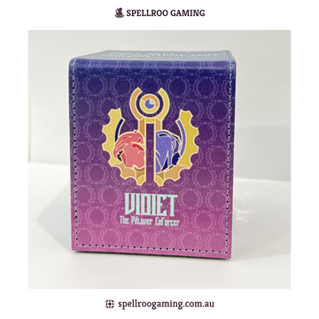Riftbound: League of Legends TCG: Vi Deck Box - Display Window - Fits 80 Cards - English