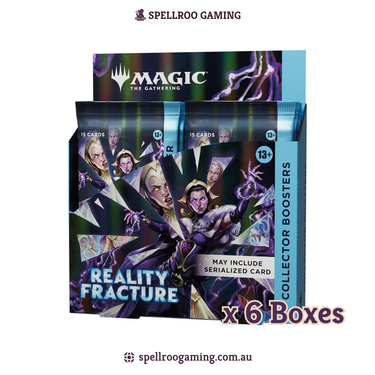 Magic: The Gathering: Reality Fracture Collector Booster Case - English (PREORDER)