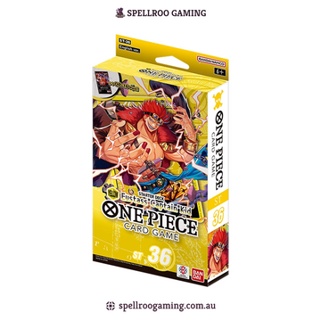 One Piece Card Game: ST-36 - Eustass"Captain"Kid Starter Deck (Yellow) - English