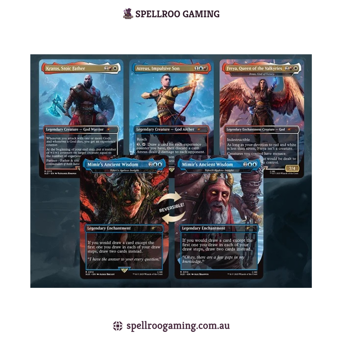 Magic: The Gathering: Secret Lair X God Of War - Norse (Non-Foil) - English