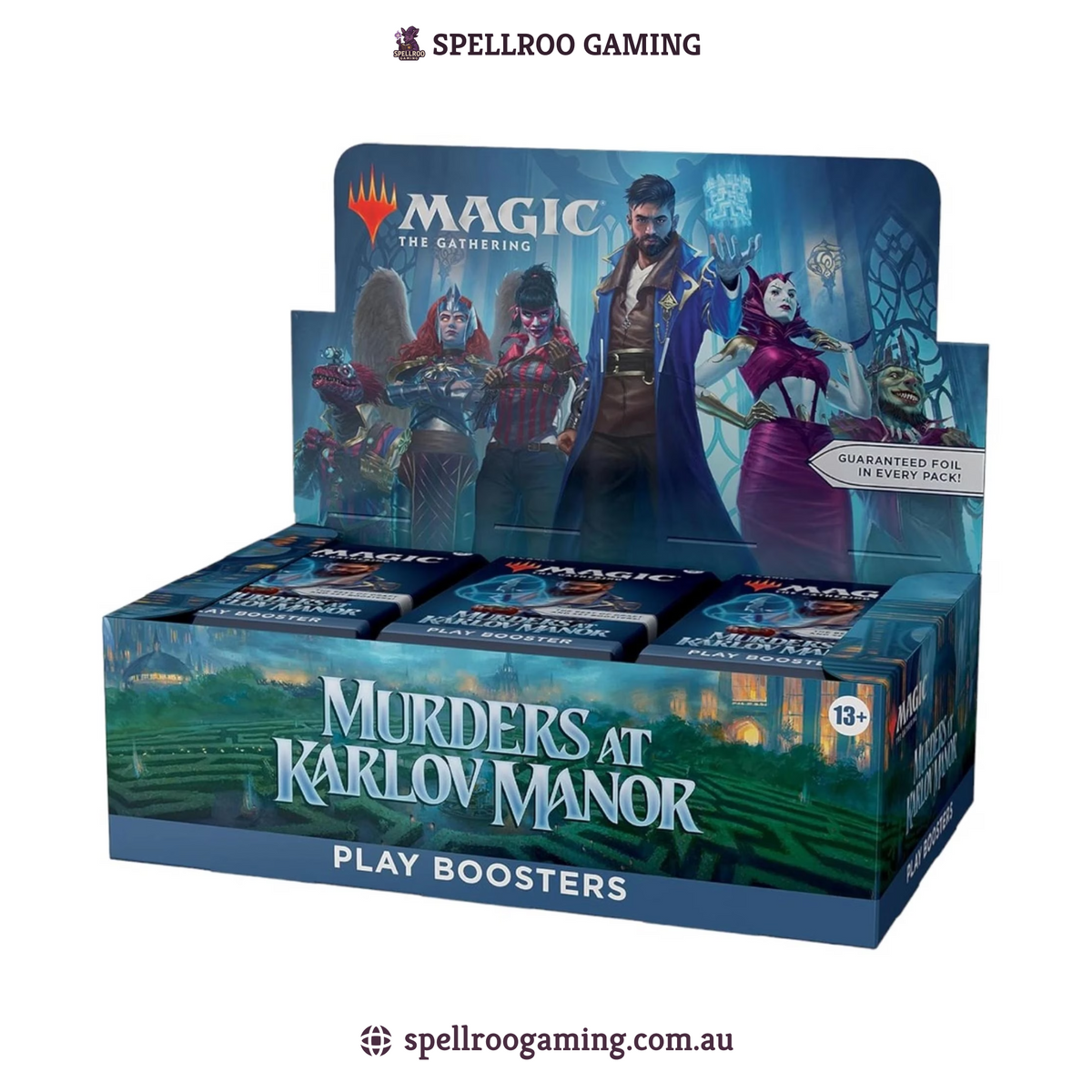 Magic: The Gathering: Murders at Karlov Manor - Murders at Karlov Manor Play Booster Box - English