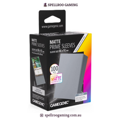 Gamegenic: Matte Prime Card Sleeves - Non-Glare - 66mm x 91mm - 100 pcs - English