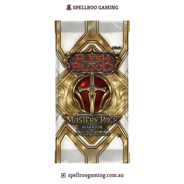 Flesh and Blood TCG: Mastery Pack Warrior Booster Pack - English