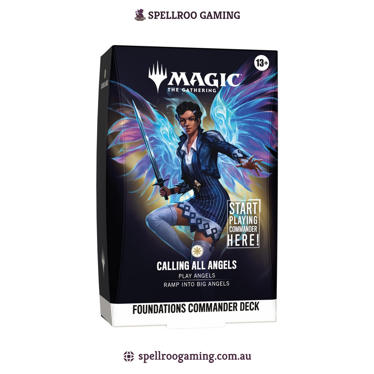 Magic: The Gathering: Foundations Commander Deck - Calling All Angels - English