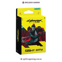 Cyberpunk TCG: Welcome to Night City Starter Deck - Embracing Power - English (PREORDER)