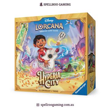Disney Lorcana TCG: Set 14 - Hyperia City Illumineer's Trove – English (PREORDER)