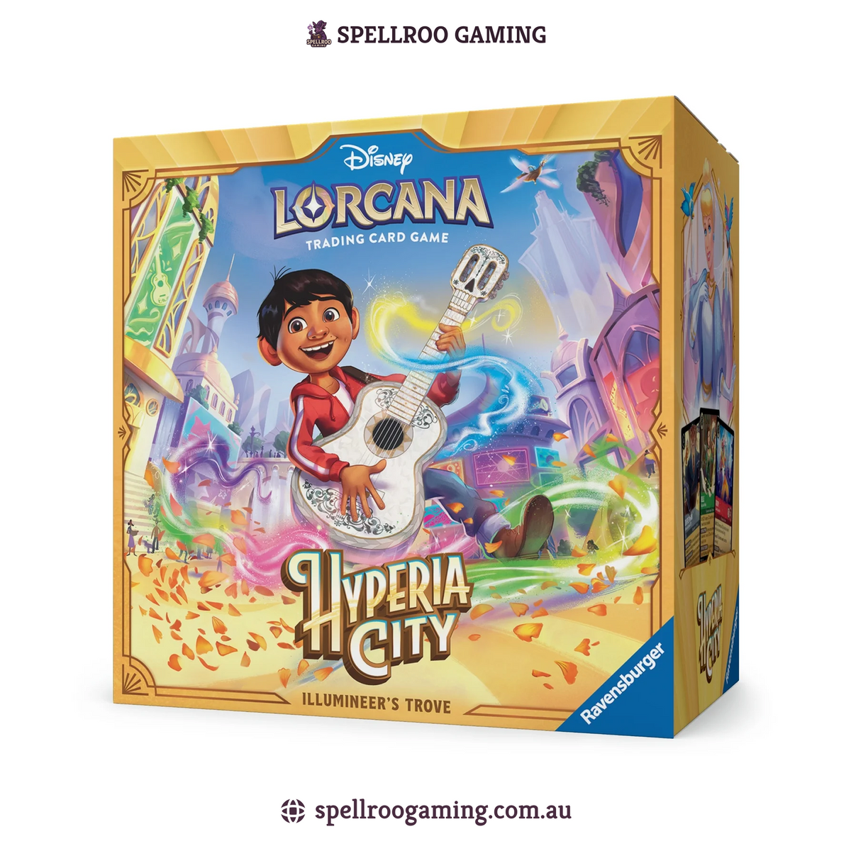 Disney Lorcana TCG: Set 14 - Hyperia City Illumineer's Trove – English (PREORDER)