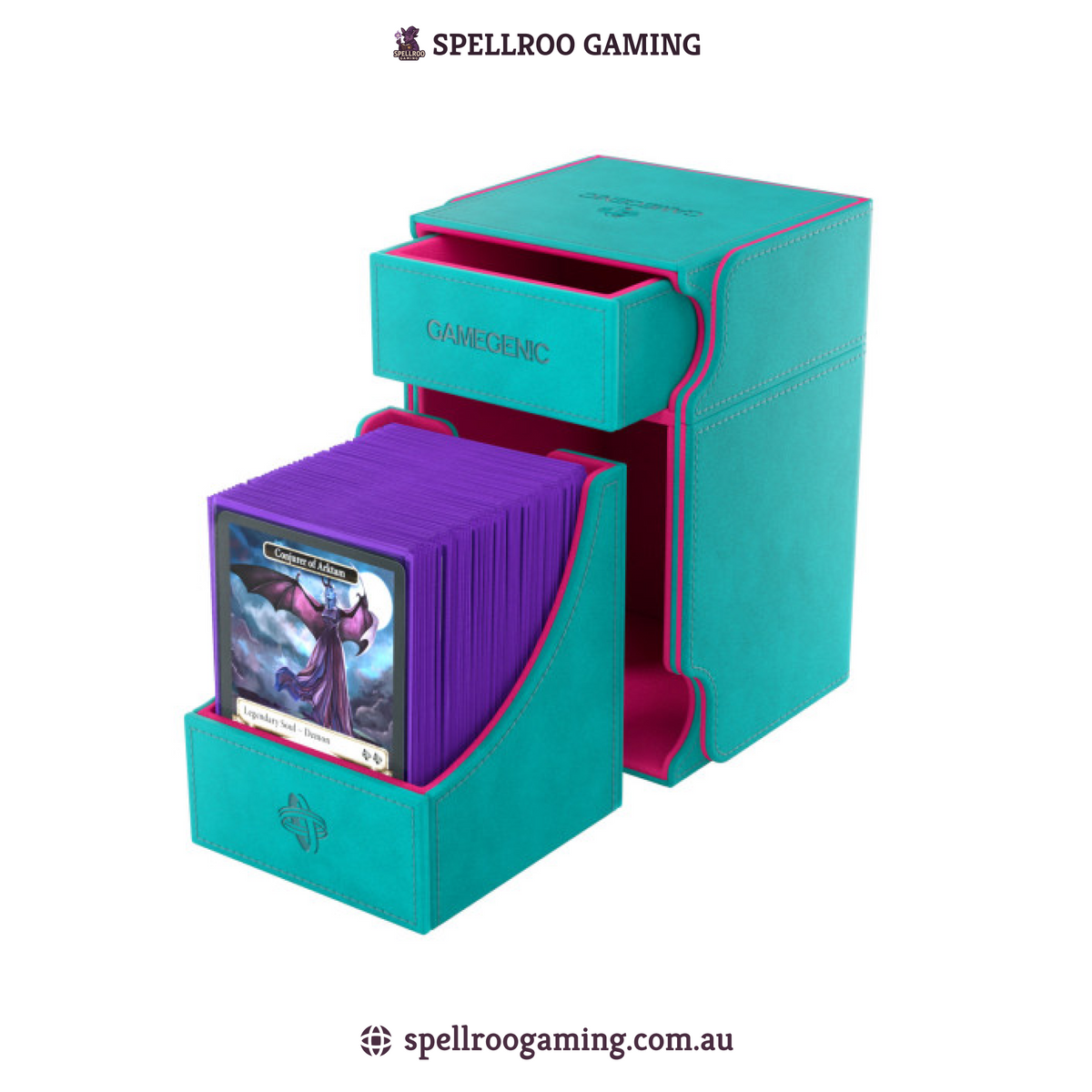 Gamegenic: Watchtower 100+ XL - Teal/Pink (Exclusive Edition) - English