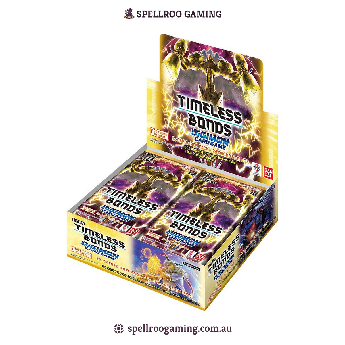 Digimon Card Game: BT26 - Timeless Bonds Booster Box – English