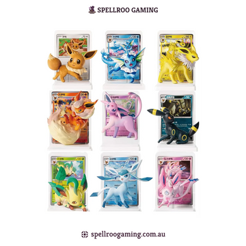 Pokemon TCG: Dream Painting Collection Set 3 Eeveelution Figure Set Blind Box - Chinese