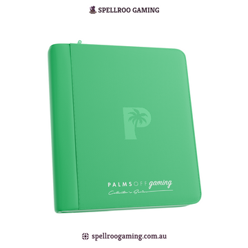 Palms Off: Collector's Series Top Loader 4 Pocket Zip Binder - 128 Capacity