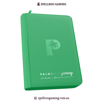 Palms Off: Collector's Series 4 Pocket Zip Binder - 160 Card Slots