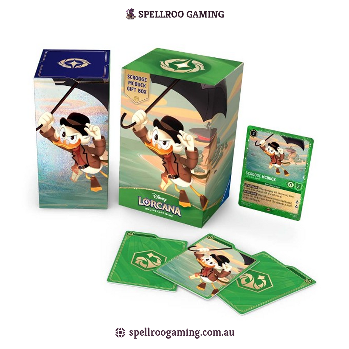 Disney Lorcana TCG: Set 11 - Winterspell - Scrooge Gift Box - English