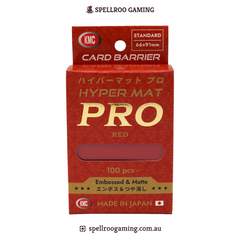 KMC: Hyper MAT Card Sleeves - 66mm x 91mm - 100 pcs - English