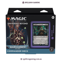 Magic: The Gathering: Warhammer 40K Commander Deck - Necron Dynasties - English
