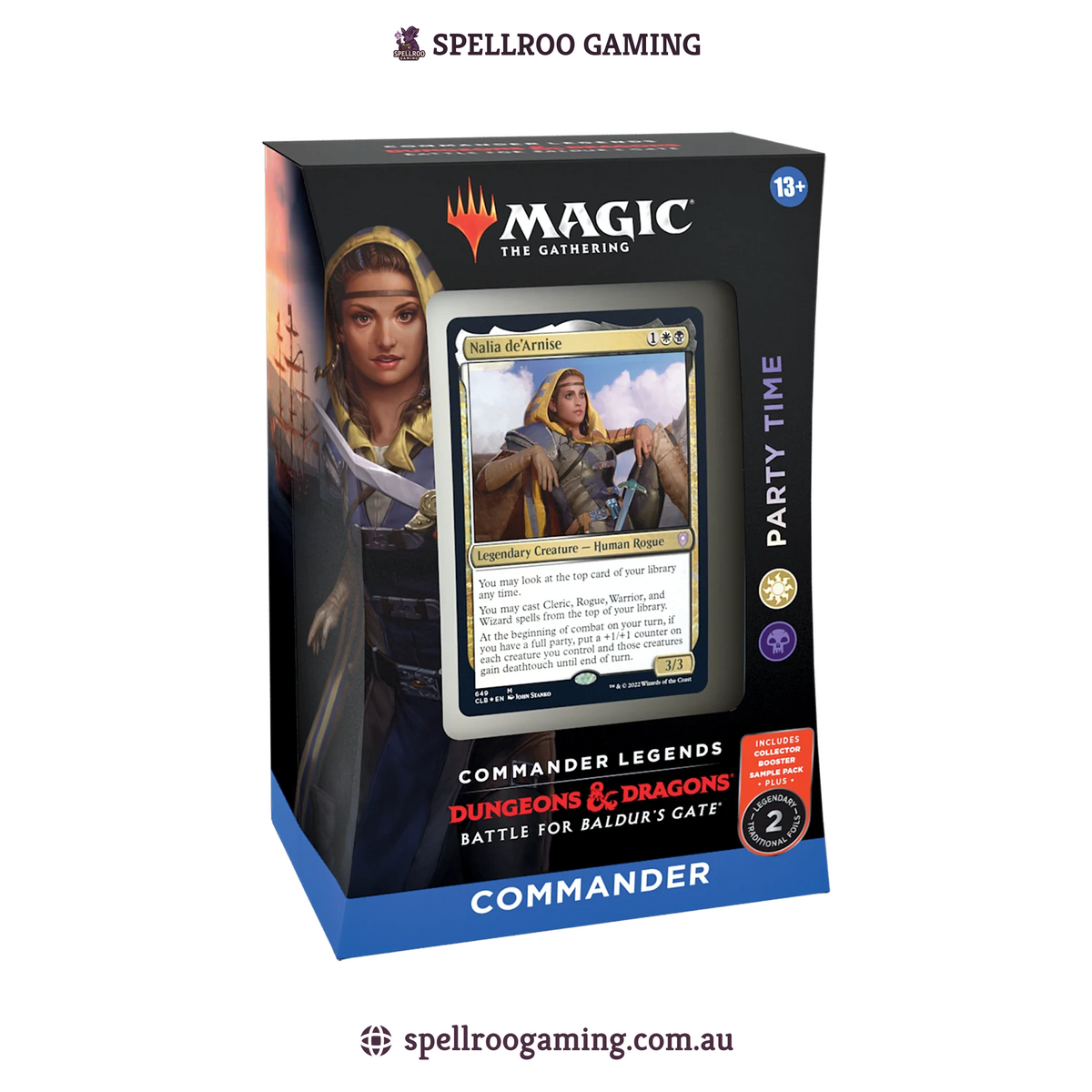 Magic: The Gathering: Battle for Baldurs Gate Commander Deck - Party Time - English