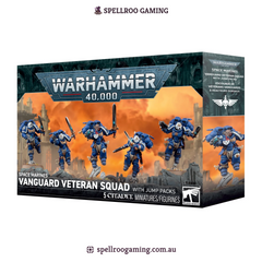 Warhammer: 40K - Space Marines - Vanguard Veteran Squad with Jump Packs (5 Citadel Miniatures) (PREORDER)