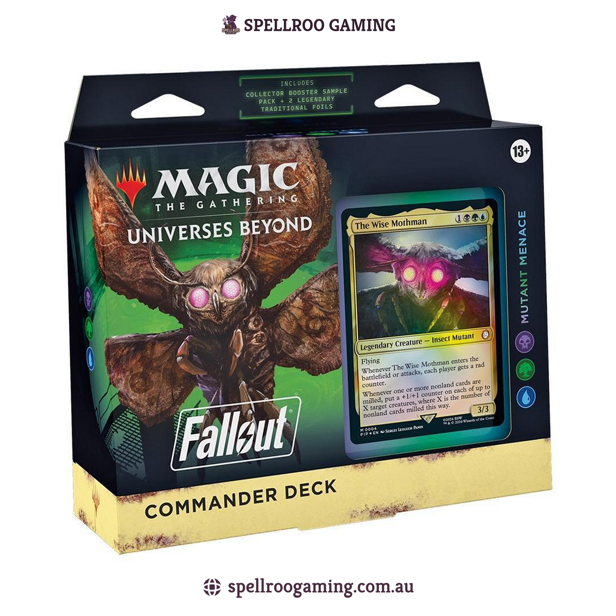 Magic: The Gathering: Fallout Commander Deck - Mutant Menace - English