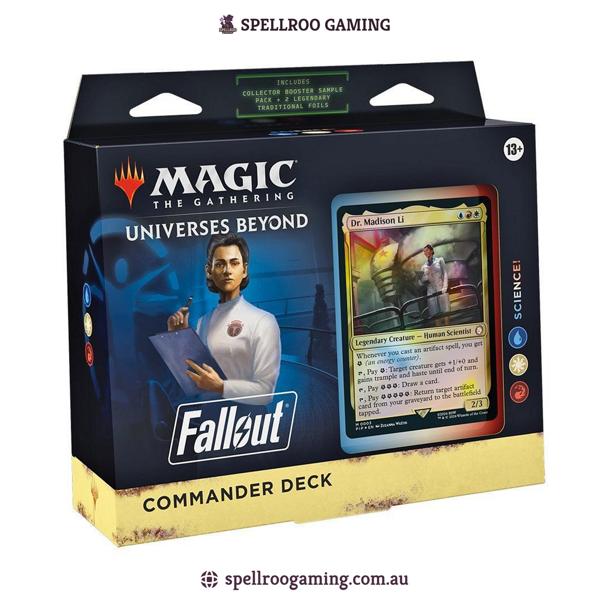Magic: The Gathering: Fallout Commander Deck - Science! - English
