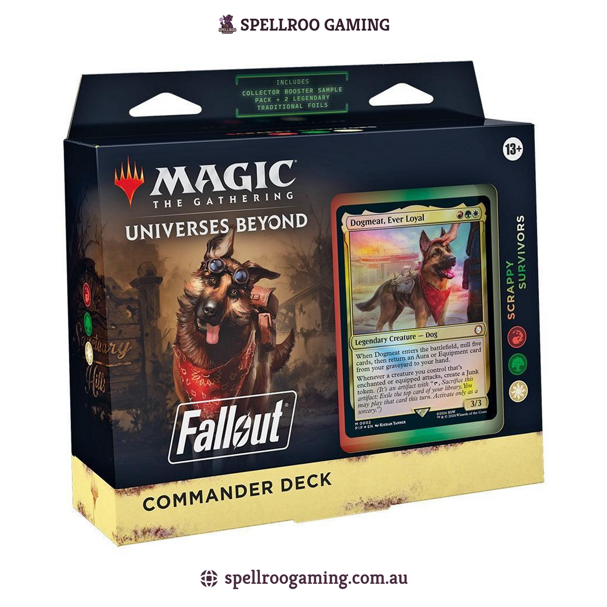 Magic: The Gathering: Fallout Commander Deck - Scrappy Survivors - English