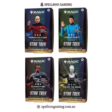 Magic: The Gathering: Star Trek - Star Trek Collector Commander Deck  (Includes 4 Decks) - English (PREORDER)