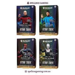 Magic: The Gathering: Star Trek - Star Trek Collector Commander Deck  (Includes 4 Decks) - English (PREORDER)