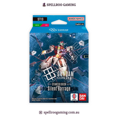 Gundam TCG Card Game: ST13 - Silent Barrage Starter Deck – English