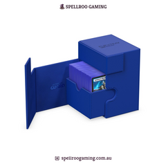 Ultimate Guard: Deck Box – XenoSkin Flip'n'Tray - 133+ Cards – Blue