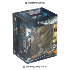 Ultimate Guard: Deck Box – XenoSkin Flip'n'Tray - Reality Fracture - Way of the Paradox - 133+ Cards