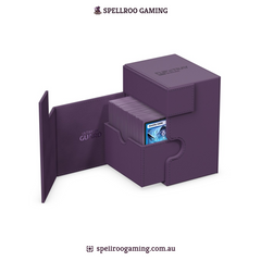 Ultimate Guard: Deck Box – XenoSkin Flip'n'Tray - 133+ Cards – Purple