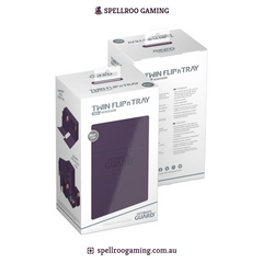 Ultimate Guard: Deck Box – XenoSkin Monocolor Twin Flip'n'Tray - 200+ Cards – Purple