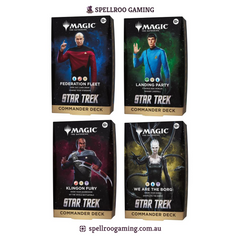 Magic: The Gathering: Star Trek - Star Trek Commander Deck (Includes 4 Decks) - English (PREORDER)