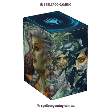 Ultimate Guard: Deck Box – XenoSkin Flip'n'Tray - Reality Fracture - Way of the Paradox - 133+ Cards