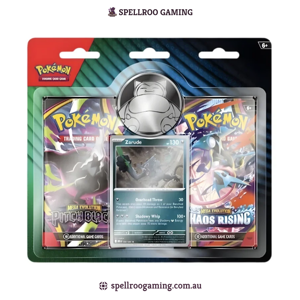 Pokemon TCG: Mega Evolution - Mega Evolution Zarude 2-Pack Blister - English