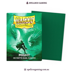 Dragon Shield: Matte Dual - Might - Standard Size - 100 Sleeves