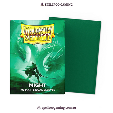 Dragon Shield: Matte Dual - Might - Standard Size - 100 Sleeves