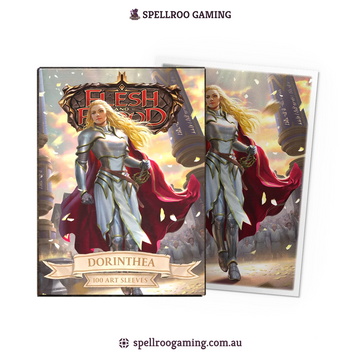 Dragon Shield: Matt Art - Flesh and Blood - Dorinthea Ironsong - Standard Size - 100 Sleeves