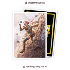 Dragon Shield: Matt Art - Flesh and Blood - Dash: Inventor Extraordinaire - Standard Size - 100 Sleeves