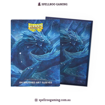 Dragon Shield: Brushed Art - Drasmorx - Constellations - Standard Size - 100 Sleeves