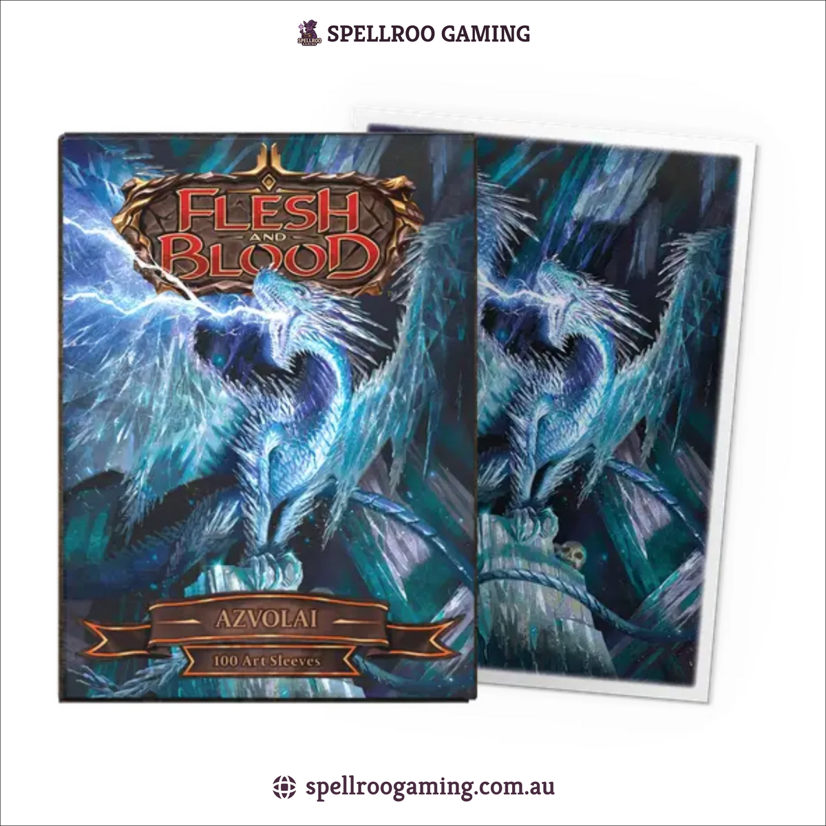 Dragon Shield: Brushed Art - Azvolai - Standard Size - 100 Sleeves