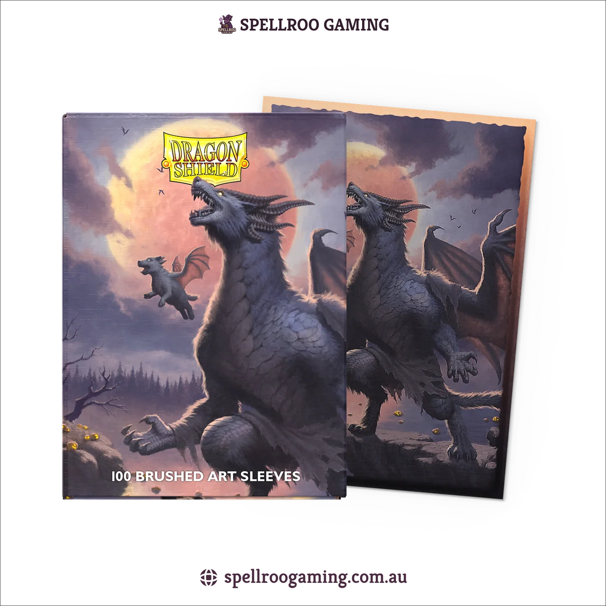Dragon Shield: Brushed Art - Halloween 2023 - Standard Size - 100 Sleeves