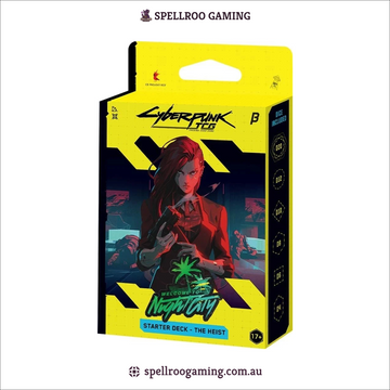 Cyberpunk TCG: Welcome to Night City Beta Starter Deck - The Heist - English
