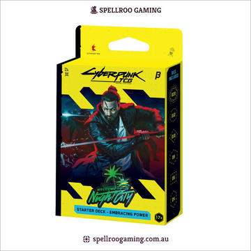Cyberpunk TCG: Welcome to Night City Beta Starter Deck - Embracing Power - English