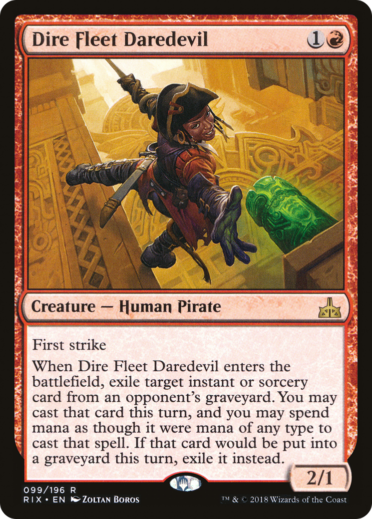 Dire Fleet Daredevil (RIX-099) - Rivals of Ixalan