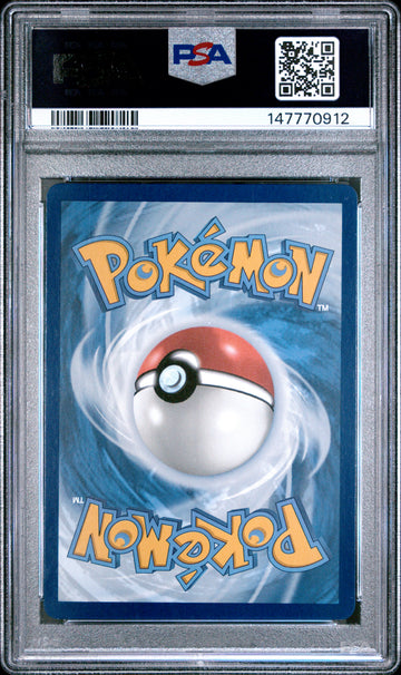 Radiant Charizard 020 Crown Zenith PSA 9 back - cert 147770912