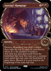 Anzrag's Rampage (Showcase) (MKM-303) - Murders at Karlov Manor: (Showcase) Foil