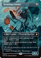 Scrawling Crawler (Borderless) (FDN-354) - Foundations Foil